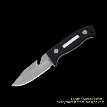 Fixed-Blade Knife with G10 Handle (#3768)